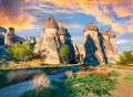 Cavusin Village, Cappadoce, Turquie