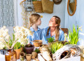 Jeune femme et sa petite fille