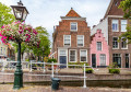Vieille ville de Leiden, Pays-Bas