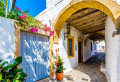 Chora Village, Île de Patmos, Grèce