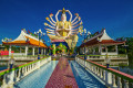 Temple bouddhiste Wat Plai Laem, île de Koh Samui