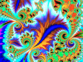 Motif fractal abstrait