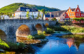 Pont Nepomuk à Rech, vallée de l’Ahr, Allemagne