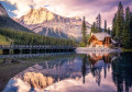 Lac Emerald dans le parc national Yoho, Canada