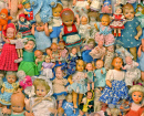 Collection de poupées vintage