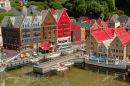 Modèle Lego de Bryggen, Legoland Billund