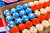Cupcakes aux couleurs du drapeau américain