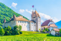 Château d’Aigle, Alpes, Suisse