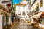 Vue de la vieille ville de Marbella, Espagne