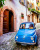 Fiat 500 vintage à Malcesine, Italie