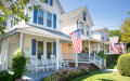 Maisons historiques à Cape May, New Jersey, États-Unis