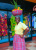 Femme Jamaïcaine avec corbeille de fruits