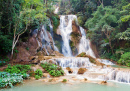 Cascade de Kuang Si au Laos