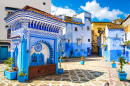 Ville bleue de Chefchaouen, Maroc