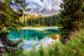 Lac Carezza, Tyrol du Sud, Italie