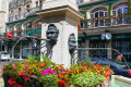 Fontaine sur la rue de Genève, Suisse