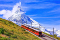 Train touristique du Gornergrat, Zermatt, Suisse