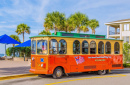 Old Town Trolley Tours, St. Simons, Géorgie, États-Unis