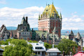 Vue sur le Vieux-Québec et le Château Frontenac, Canada