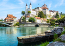 Église et château d’Aarburg, Suisse