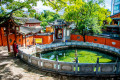 Temple bouddhiste dans la vieille ville de Lijiang, Chine