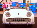 Triumph TR3A des années 1960 au Salon royal de l’automobile, Russie