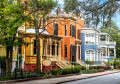 Vues historiques de Whitaker Street, Savannah, États-Unis