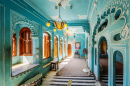 Chambres Bleues du Palais de la Ville, Udaipur, Inde