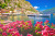 Le port pittoresque de Limone sul Garda, Italie