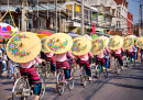 Festival des parapluies de Bo Sang à Chiang Mai, en Thaïlande