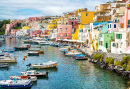 La belle île de Procida, Campanie, Italie