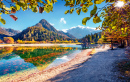 Lac Jasna dans le parc national du Triglav, Slovénie