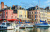 Vue panoramique à Honfleur, Basse-Normandie, France