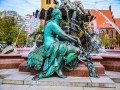 La fontaine de Neptune à Berlin, en Allemagne