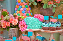 Table de desserts de mariage