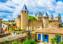 Château Comtal à Carcassonne, France