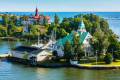 Îles près d’Helsinki, Finlande