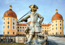 Château baroque de Moritzburg, Saxe, Allemagne