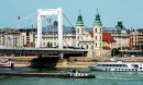 Pont Elisabeth à Budapest, Hongrie