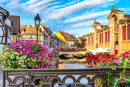 Maisons traditionnelles à Petite Venise, Colmar