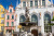 Fontaine de Neptune dans la vieille ville de Gdansk, Pologne