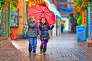 Marcher sous la pluie