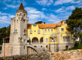 Château médiéval un jour d’été, Cascais, Portugal