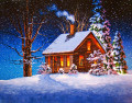 Snow cabin