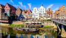 La célèbre vieille ville de Lunebourg, en Allemagne