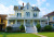 Maisons victoriennes historiques à Cape May, NJ, États-Unis