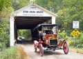 Pont couvert de Rush Creek, comté de Parke, IN, États-Unis