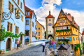 Vieille ville de Rothenburg ob der Tauber, Allemagne