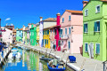 Burano coloré, Venise, Italie