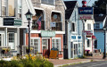 Main Street à Lincolnville, Maine, États-Unis